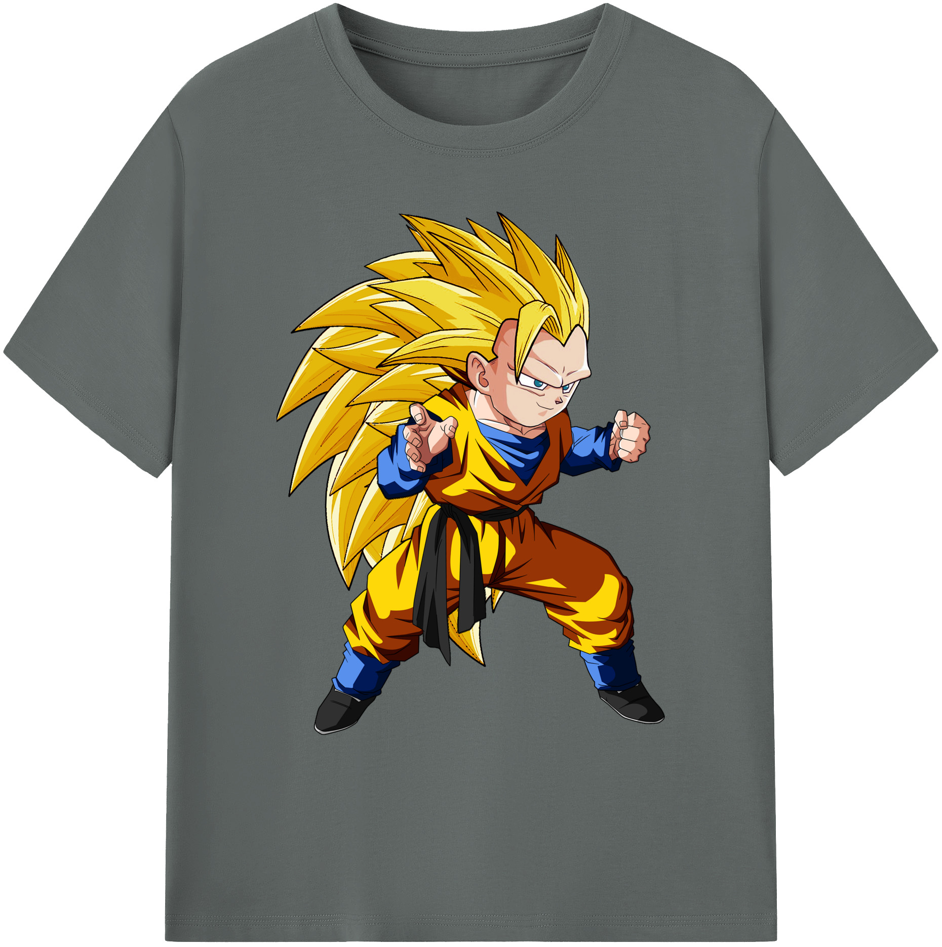 （画像用） ドラゴンボール ベジータ四世（Bejīta Yonsei）DRAGON BALL Vegeta IV 綿100％ メンズ半袖Tシャツ｜肌触りやわらか＆通気性